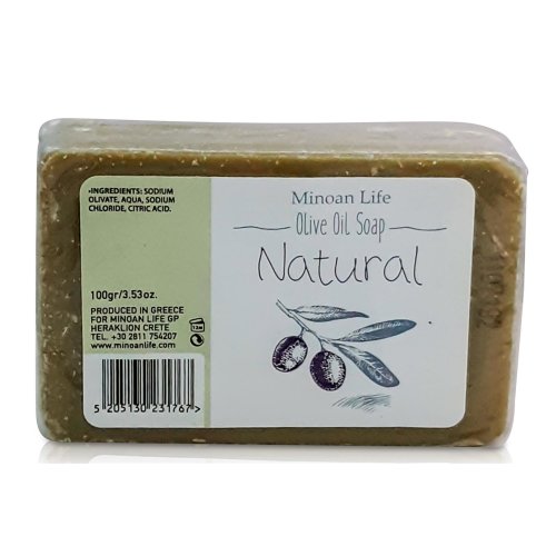 Minoan Life - Olivenölseife Natural 100 gr