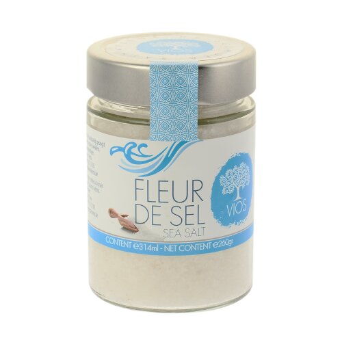 VIOS Fleur De Sel im Glas 260 gr.