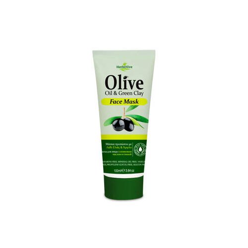 Herbolive -  Gesichtsmaske Olivenöl & Green Clay 100ml